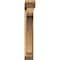 Ekena Millwork Legacy Slat Rough Sawn Bracket w/ Offset Brace, Western Red Cedar, 6"W x 32"D x 38"H BKT0604X32X38LEC06RWR - alternate 3